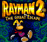 Rayman 2 - The Great Escape (Europe) (En,Fr,De,Es,It) Title Screen
